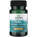 Swanson uztura bagātinātājs N-Acetyl Cysteine (NAC) 150mg, 100 kaps.